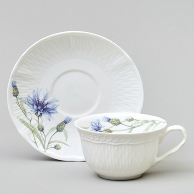 Чашка с блюдцем Lefard Васильки 760-825