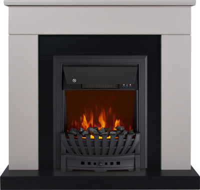 Каминокомплект Смолком Detroit STD-ASP Aspen Black (кашемир/черный)