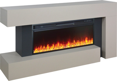 Каминокомплект Смолком Malibu V42 Vision 42 LED (кашемир/серый графит)