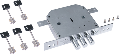 Замок врезной Border K 9-6 ЛТЗ.У1 / 77465