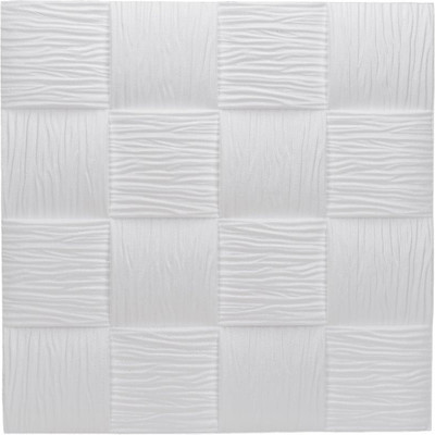 Потолочная плита FORMAT Велла Люкс из инжекционного пенополистирола (500x500, уп.8шт, белый)