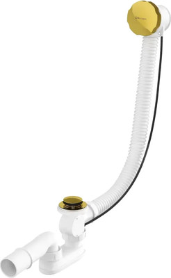 Сифон Whitecross 60см / SPWC60GL (золото)