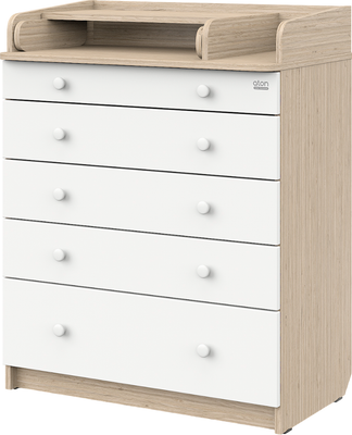 Комод пеленальный Атон Maks (дуб тонсберг натуральный)