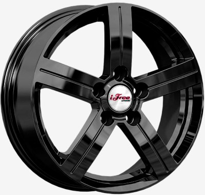 Литой диск iFree Оруэлл 16x6" 5x112мм DIA 57.1мм ET 43мм BK