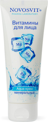 Крем для лица Novosvit Витамины для лица Aqua минеральный (75мл)