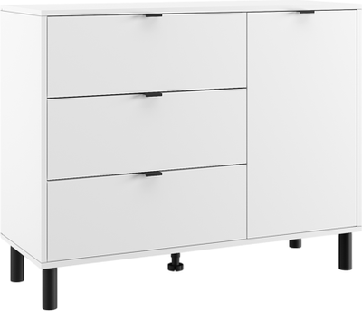 Тумба Eligard Mone 1D3S (белый)