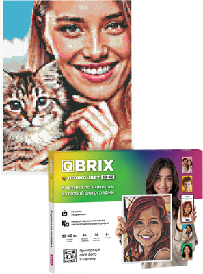 Картина по номерам QBRIX Полноцвет 40036