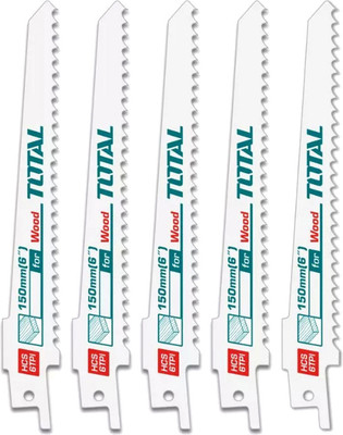 Набор пильных полотен TOTAL Для сабельной пилы 150 TRSB611D (5шт)