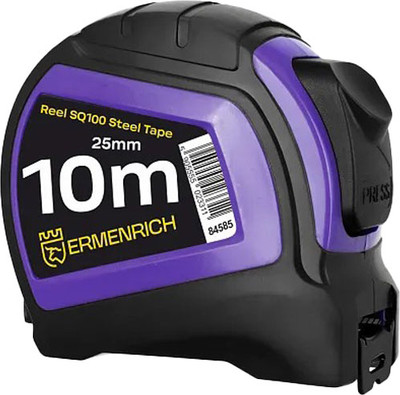 Рулетка Ermenrich Reel SQ100 / 84585 (фиолетовый)