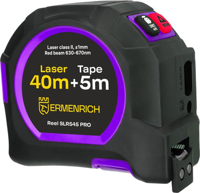 Лазерный дальномер Ermenrich Reel SLR545 Pro / 84580 (фиолетовый)