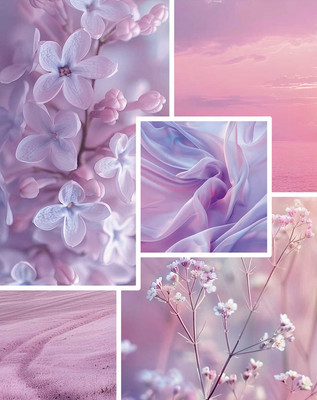 Набор алмазной вышивки Феникс+ Сиреневый микс / 68651