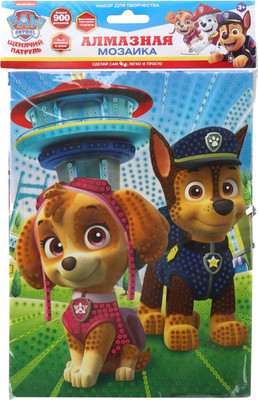 Набор алмазной вышивки MultiArt Щенячий Патруль / AM17X23-113859