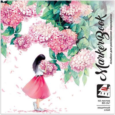 Альбом для рисования Феникс+ Нежные цветы / 68513