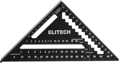 Угольник Elitech Кровельный 300мм / 207204