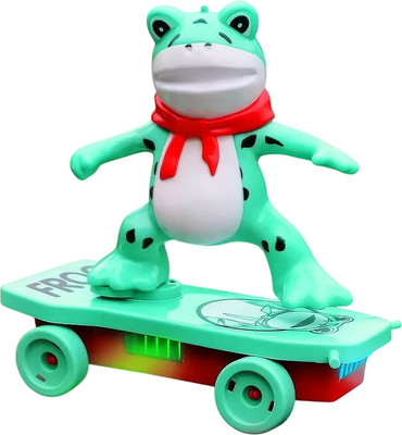 Интерактивная игрушка PlayOkay Лягушка на скейте / TG100-T2