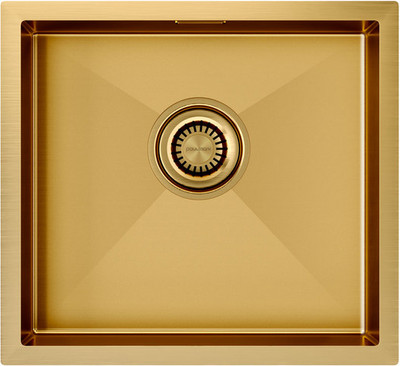 Мойка кухонная Paulmark Aller PM804844-BG (золото/брашированное золото)