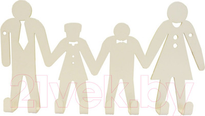 Вешалка для одежды GALA VL005-WY (белый)