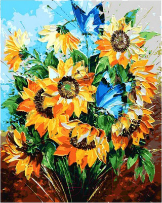 Картина по номерам БЕЛОСНЕЖКА Летний букет / 095-AB