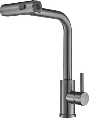 Смеситель Shevanik S263T (оружейная сталь)