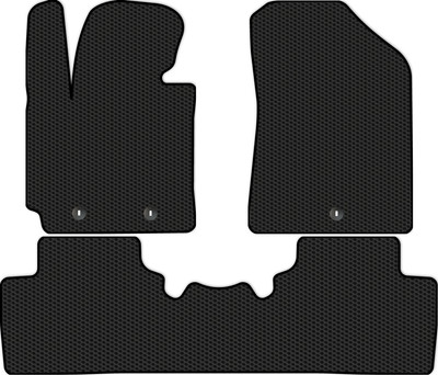 Комплект ковриков для авто Alicosta 0601_1 для Kia Soul II Хэтчбек 5дв/PS 2014-2019 (EVA соты, черный)
