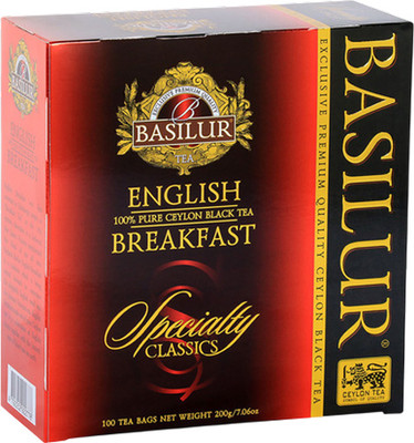 Чай пакетированный Basilur Speciality Classics Английский завтрак (100пак, без индивид. упаковки)