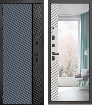 Входная дверь МеталЮр M17 Velluto Gelato (86x205, левая)