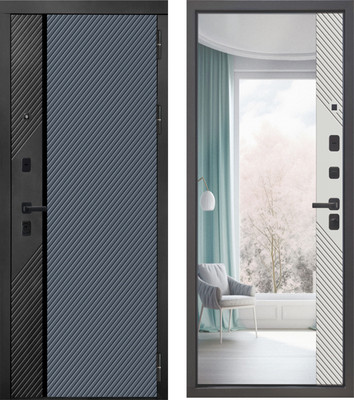 Входная дверь МеталЮр M17 Velluto Gelato (86x205, правая)