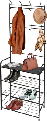 Вешалка для одежды Solmax&Home Константа 1 / IS98110 (черный)