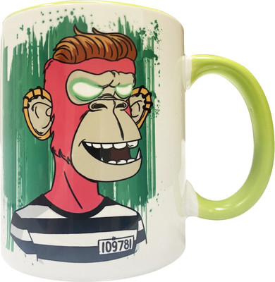 Кружка Solmax&Home Обезьяна / FO90762 (зеленый)