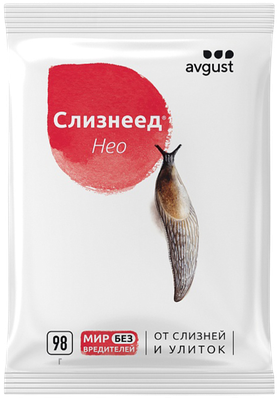 Инсектицид Avgust От слизней и улиток Слизнеед Нео (98г)