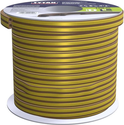 Лента уплотнительная Tytan Professional Для окон и дверей D-профиль 100мx9ммx7.5мм / 91416 (коричневый)