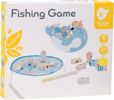 Развивающий игровой набор Classic World Рыбалка магнитная / CW20111