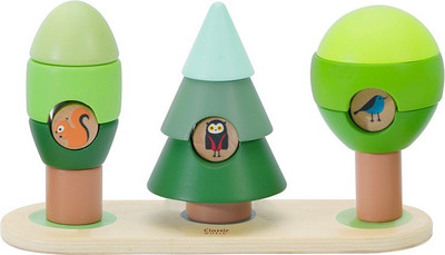 Развивающий игровой набор Classic World Пирамидка Лес CW20102