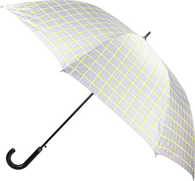 Зонт-трость Solmax&Home SM90595 (серый в клетку)