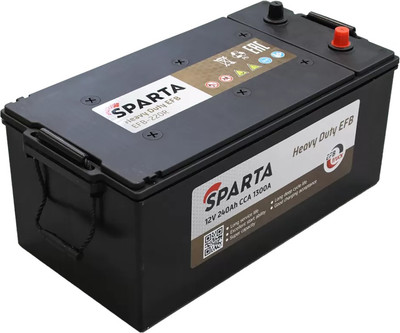 Автомобильный аккумулятор SPARTA EFB-220R 1280А (240 А/ч)