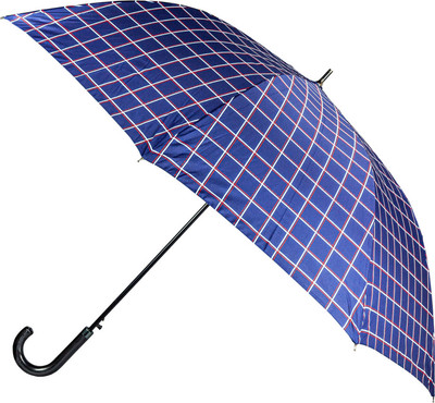 Зонт-трость Solmax&Home SM90596 (синий в клетку)