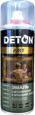 Эмаль Deton Art Металлик DTN-A07663 (520мл, супер хром)