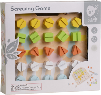 Бизиборд Classic World Заворачиваем гайки CW20180