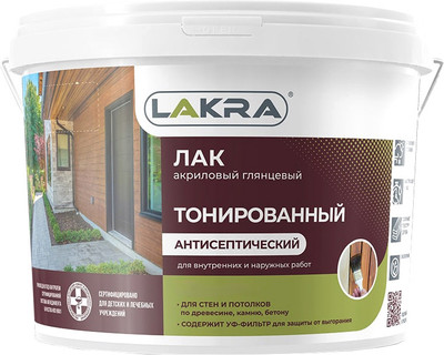 Лак Лакра Акриловый (10кг, бесцветный)