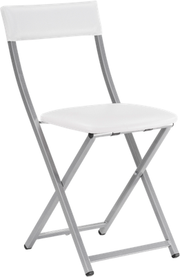 Стул Woodville Elevis (белый полимер/светлый мусс)