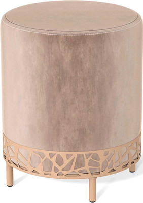 Банкетка Sheffilton SHT-B20-1 (латте/кофейный микровелюр/металл)