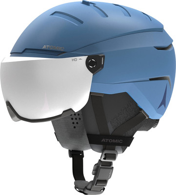 Шлем горнолыжный Atomic Ski Savor GT Amid Visor HD 2023-2024 / AN5006400L (р.L, синий)