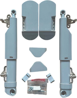 Комплект подъемных механизмов Samet Neo Lift 70 N с подсветкой (светло-серый)