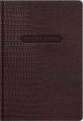 Телефонная книга BG Reptile / Pb5_63334 (80л, бургунди)