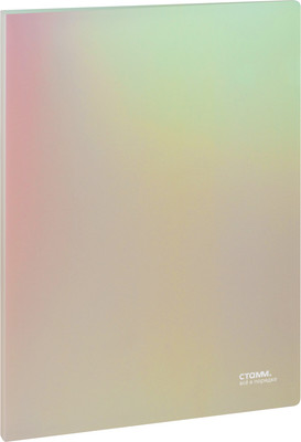 Папка для бумаг Стамм Сияние / ММ-32004 (белый)