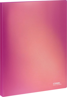 Папка для бумаг Стамм Сияние / ММ-32003 (розовый)