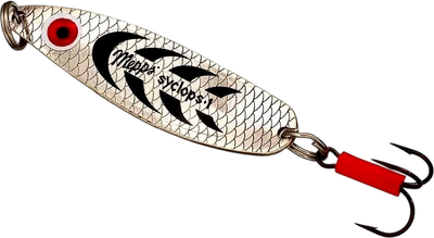 Блесна Mepps Syclops Silver/Black / 529605 (12г)