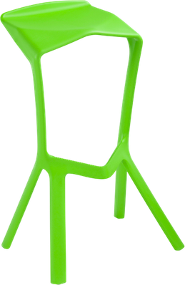 Табурет пластиковый Woodville Mega (зеленый)