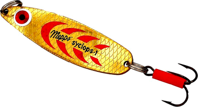 Блесна Mepps Syclops Gold/Red / 529595-B (12г)