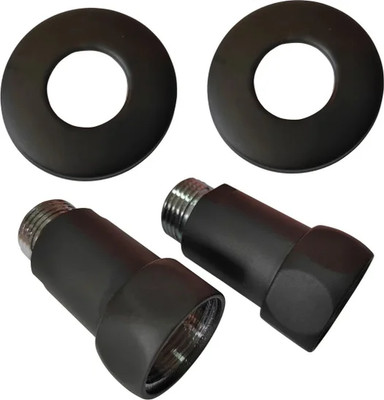 Комплект фитингов для полотенцесушителя Ростела 3/4"x3/4" г/ш Ral 9005 / 731SCH0505Ral9005